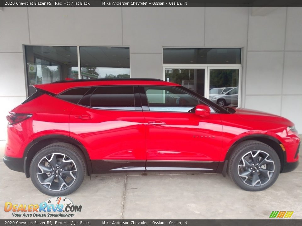 2020 Chevrolet Blazer RS Red Hot / Jet Black Photo #3