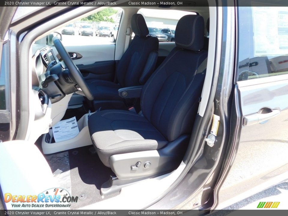 2020 Chrysler Voyager LX Granite Crystal Metallic / Alloy/Black Photo #9