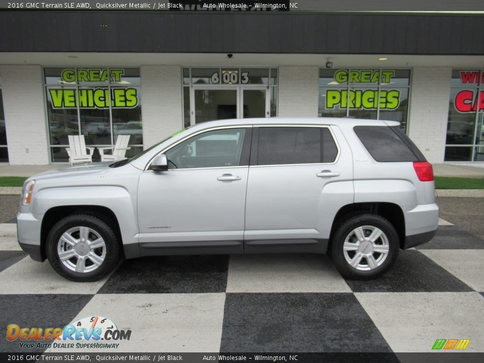 2016 GMC Terrain SLE AWD Quicksilver Metallic / Jet Black Photo #1