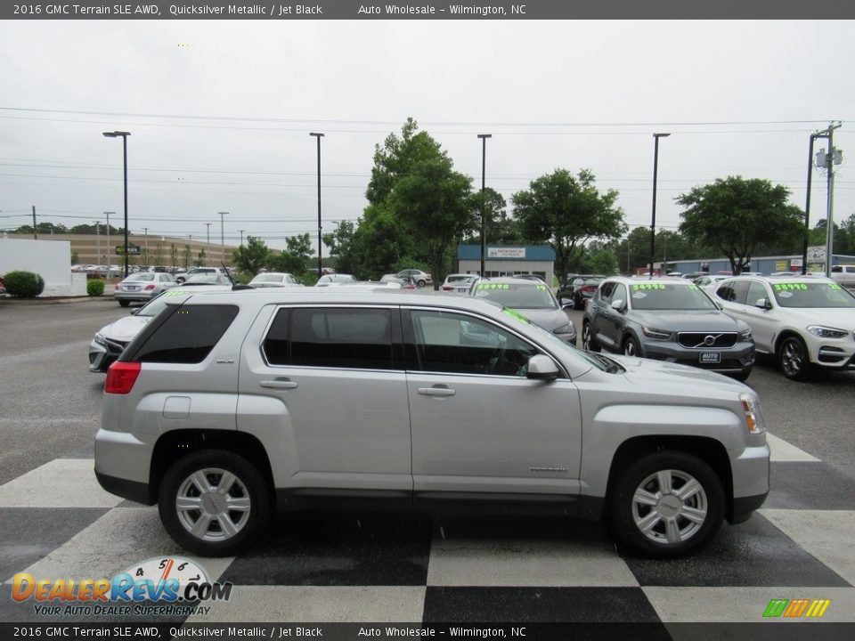 2016 GMC Terrain SLE AWD Quicksilver Metallic / Jet Black Photo #3