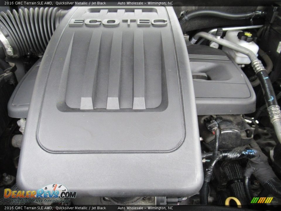 2016 GMC Terrain SLE AWD Quicksilver Metallic / Jet Black Photo #6