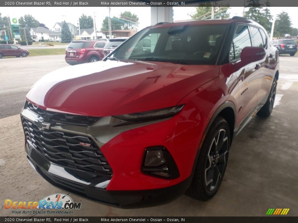 2020 Chevrolet Blazer RS Red Hot / Jet Black Photo #9