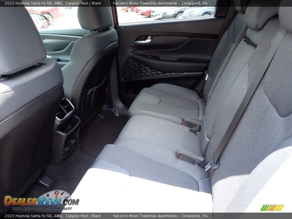 2020 Hyundai Santa Fe SEL AWD Calypso Red / Black Photo #8