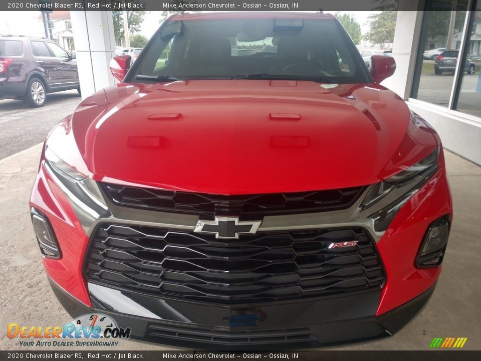 2020 Chevrolet Blazer RS Red Hot / Jet Black Photo #10