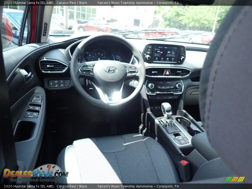 2020 Hyundai Santa Fe SEL AWD Calypso Red / Black Photo #9