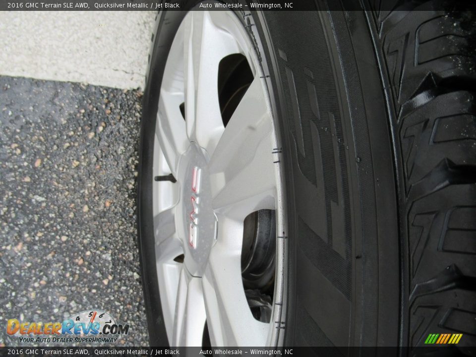2016 GMC Terrain SLE AWD Quicksilver Metallic / Jet Black Photo #8