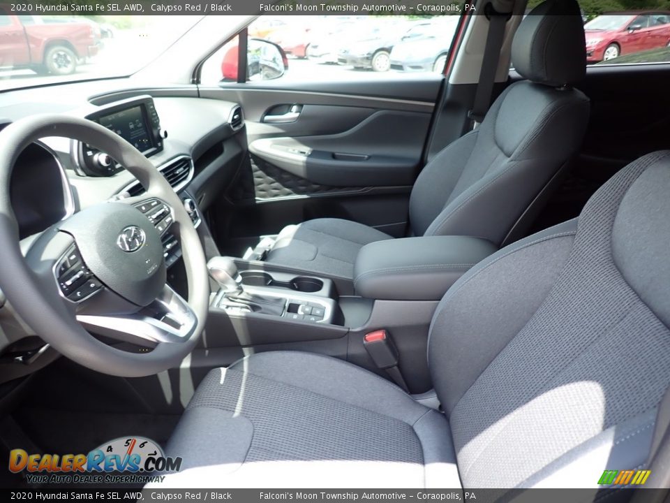 2020 Hyundai Santa Fe SEL AWD Calypso Red / Black Photo #10