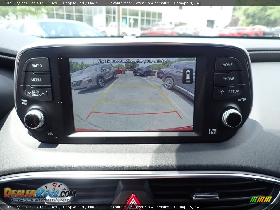 2020 Hyundai Santa Fe SEL AWD Calypso Red / Black Photo #14