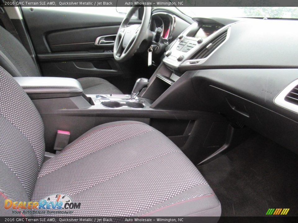 2016 GMC Terrain SLE AWD Quicksilver Metallic / Jet Black Photo #13