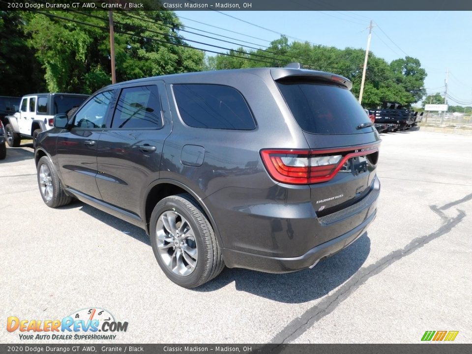 2020 Dodge Durango GT AWD Granite / Black Photo #5