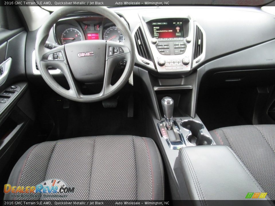 2016 GMC Terrain SLE AWD Quicksilver Metallic / Jet Black Photo #15