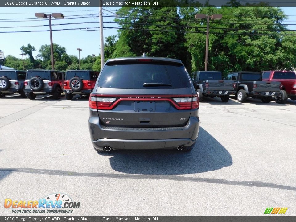 2020 Dodge Durango GT AWD Granite / Black Photo #7