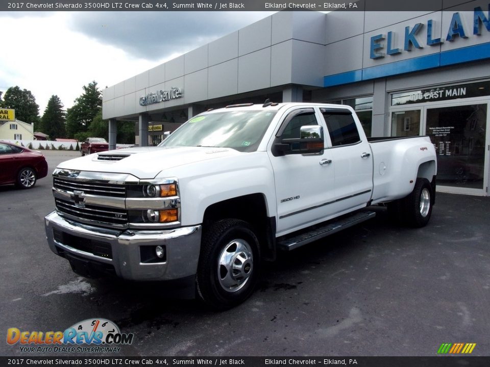 2017 Chevrolet Silverado 3500HD LTZ Crew Cab 4x4 Summit White / Jet Black Photo #1