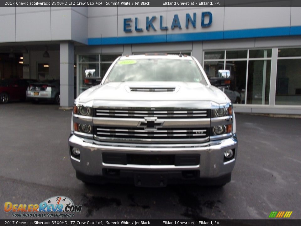 2017 Chevrolet Silverado 3500HD LTZ Crew Cab 4x4 Summit White / Jet Black Photo #2