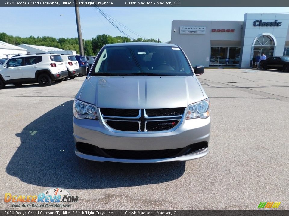 2020 Dodge Grand Caravan SE Billet / Black/Light Graystone Photo #3
