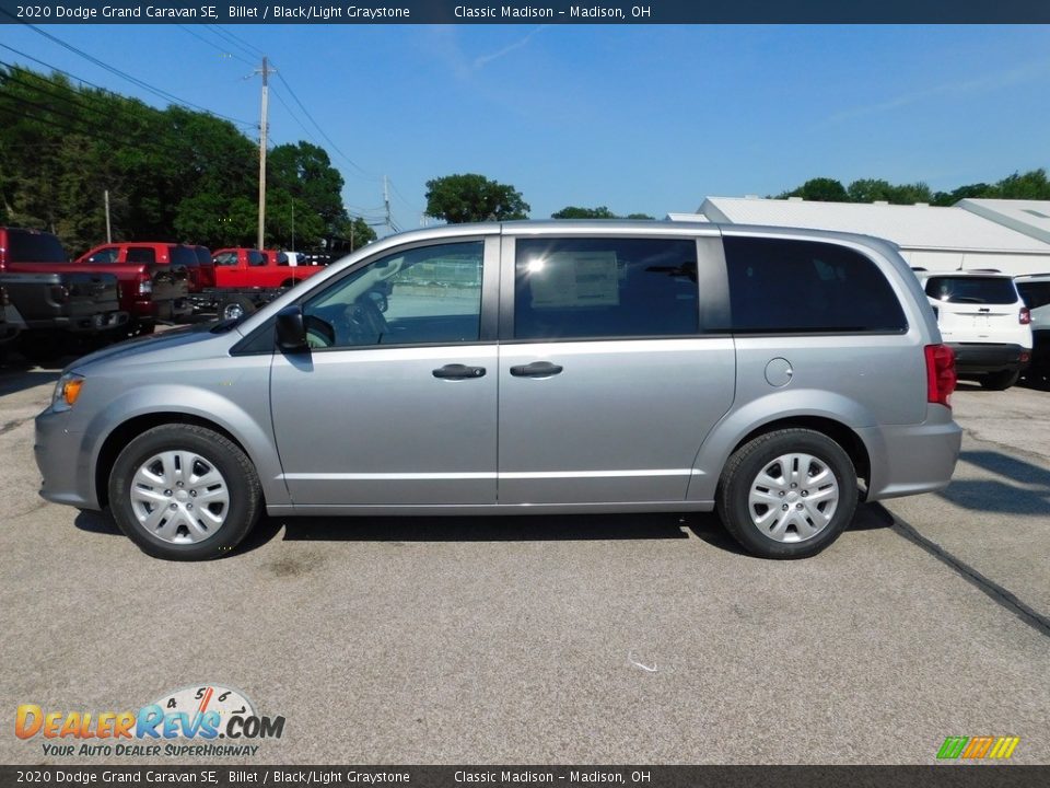 2020 Dodge Grand Caravan SE Billet / Black/Light Graystone Photo #4
