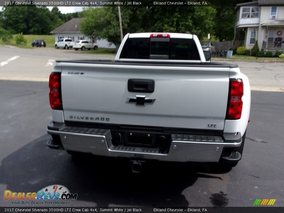 2017 Chevrolet Silverado 3500HD LTZ Crew Cab 4x4 Summit White / Jet Black Photo #5