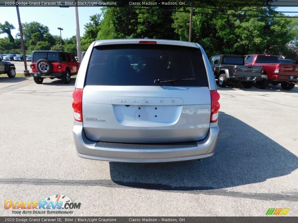 2020 Dodge Grand Caravan SE Billet / Black/Light Graystone Photo #6