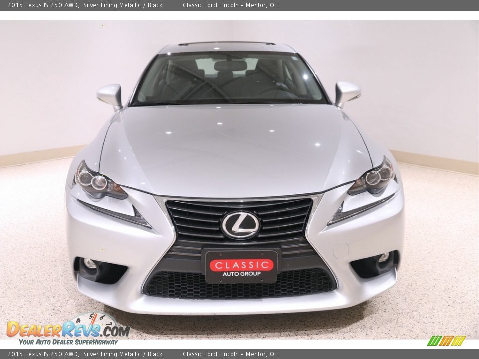 2015 Lexus IS 250 AWD Silver Lining Metallic / Black Photo #2