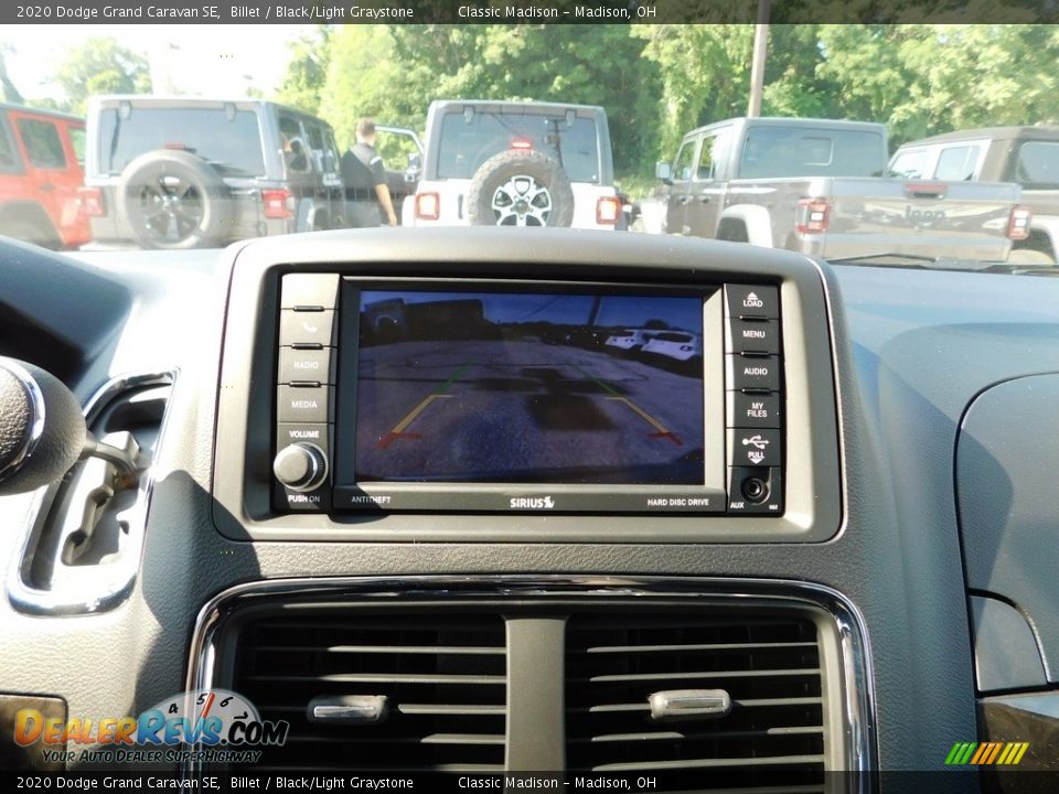 2020 Dodge Grand Caravan SE Billet / Black/Light Graystone Photo #9