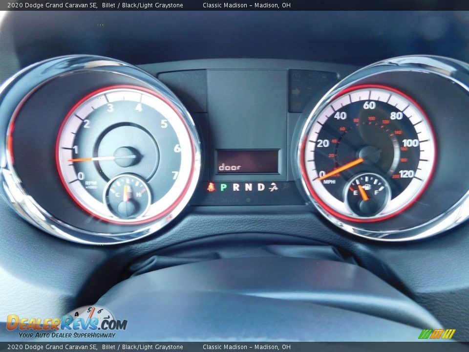 2020 Dodge Grand Caravan SE Billet / Black/Light Graystone Photo #10
