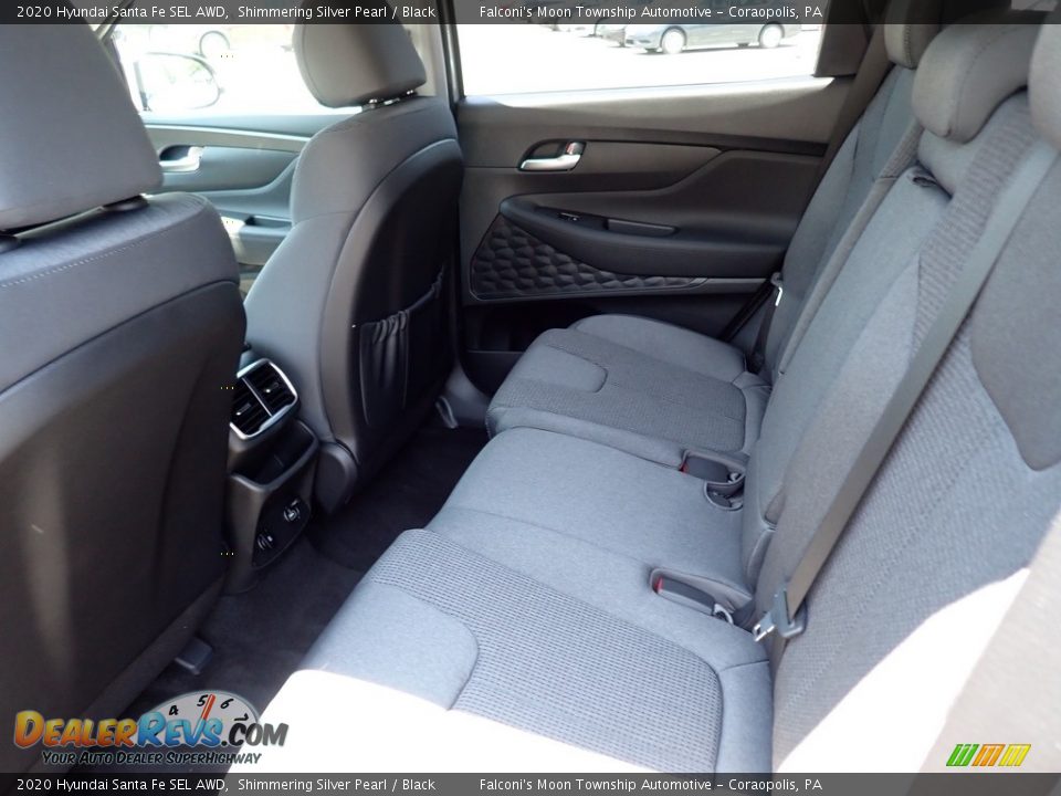 2020 Hyundai Santa Fe SEL AWD Shimmering Silver Pearl / Black Photo #8