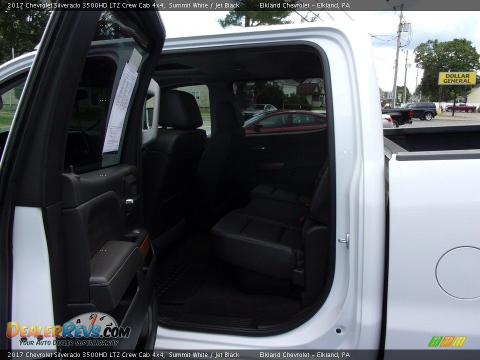 2017 Chevrolet Silverado 3500HD LTZ Crew Cab 4x4 Summit White / Jet Black Photo #12