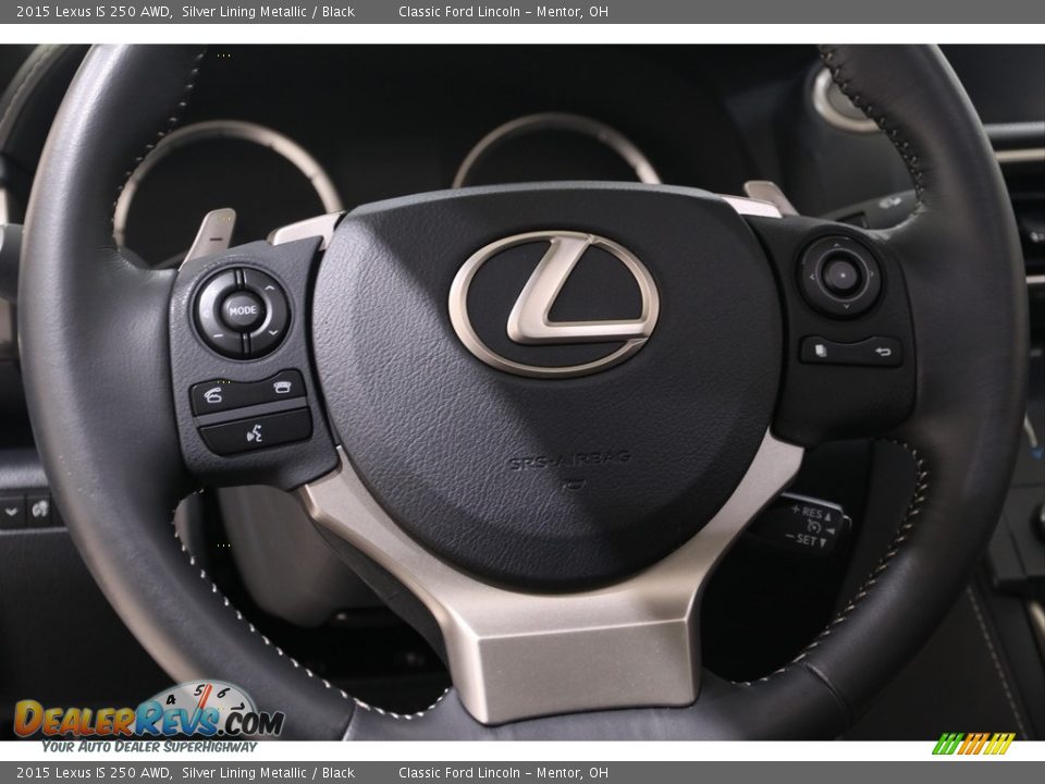 2015 Lexus IS 250 AWD Steering Wheel Photo #8