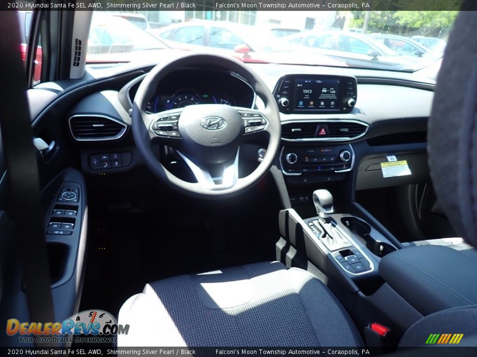 2020 Hyundai Santa Fe SEL AWD Shimmering Silver Pearl / Black Photo #9