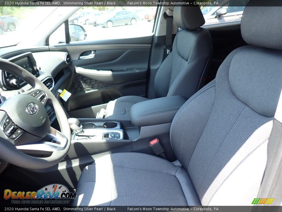 2020 Hyundai Santa Fe SEL AWD Shimmering Silver Pearl / Black Photo #10