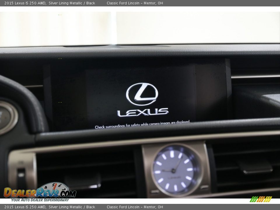 2015 Lexus IS 250 AWD Silver Lining Metallic / Black Photo #11