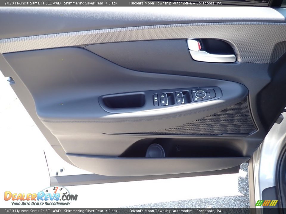 2020 Hyundai Santa Fe SEL AWD Shimmering Silver Pearl / Black Photo #11