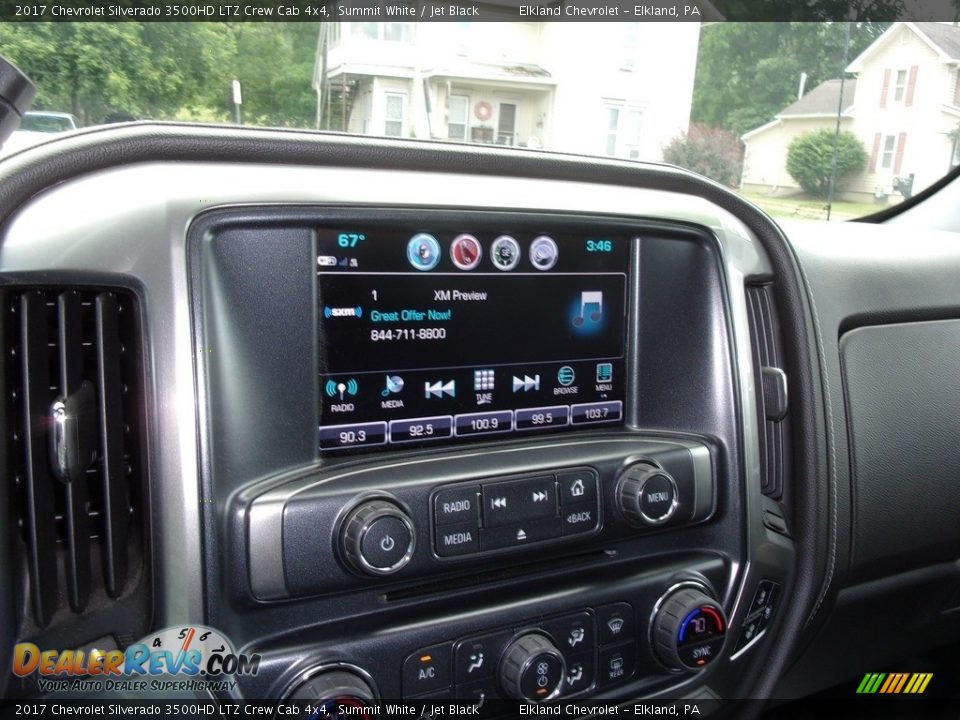 2017 Chevrolet Silverado 3500HD LTZ Crew Cab 4x4 Summit White / Jet Black Photo #27