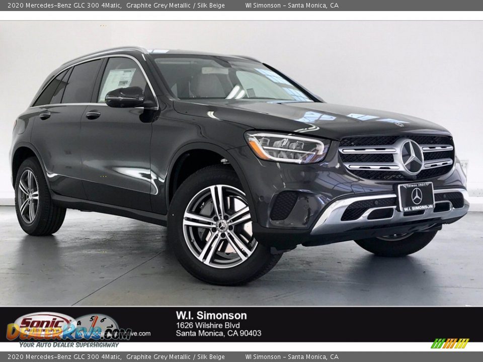 2020 Mercedes-Benz GLC 300 4Matic Graphite Grey Metallic / Silk Beige Photo #1