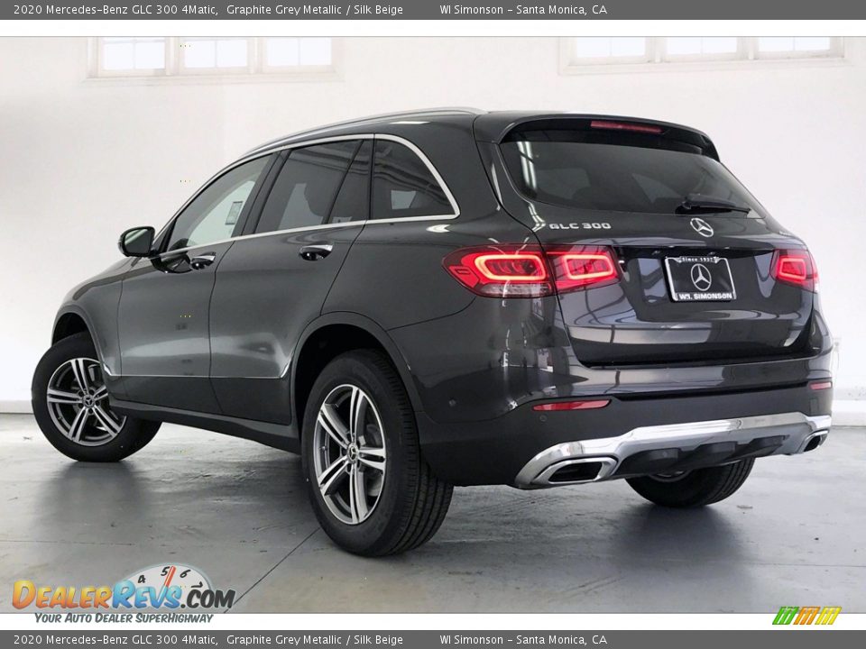 2020 Mercedes-Benz GLC 300 4Matic Graphite Grey Metallic / Silk Beige Photo #2
