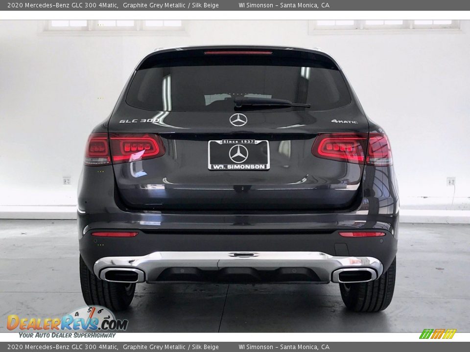 2020 Mercedes-Benz GLC 300 4Matic Graphite Grey Metallic / Silk Beige Photo #3