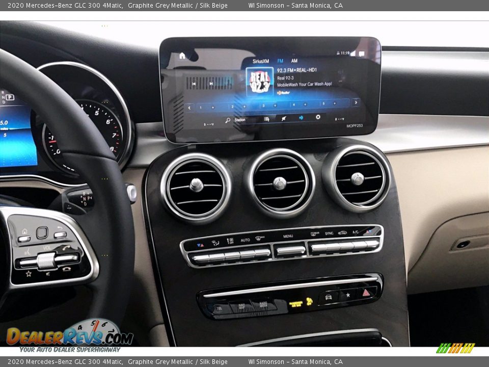 Controls of 2020 Mercedes-Benz GLC 300 4Matic Photo #6