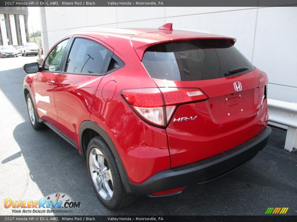 2017 Honda HR-V EX-L AWD Milano Red / Black Photo #3