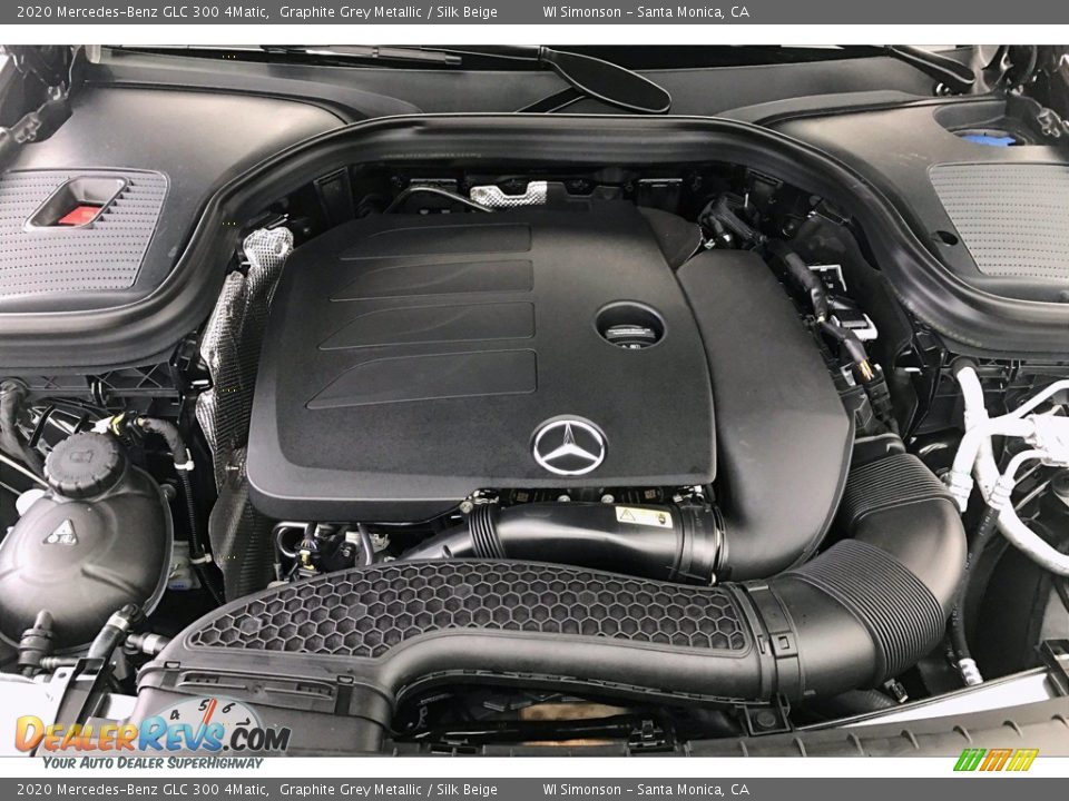 2020 Mercedes-Benz GLC 300 4Matic 2.0 Liter Turbocharged DOHC 16-Valve VVT 4 Cylinder Engine Photo #8