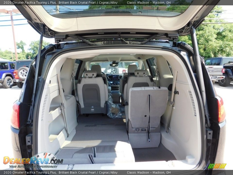 2020 Chrysler Pacifica Touring L Plus Brilliant Black Crystal Pearl / Cognac/Alloy Photo #7