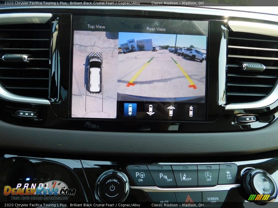 2020 Chrysler Pacifica Touring L Plus Brilliant Black Crystal Pearl / Cognac/Alloy Photo #11