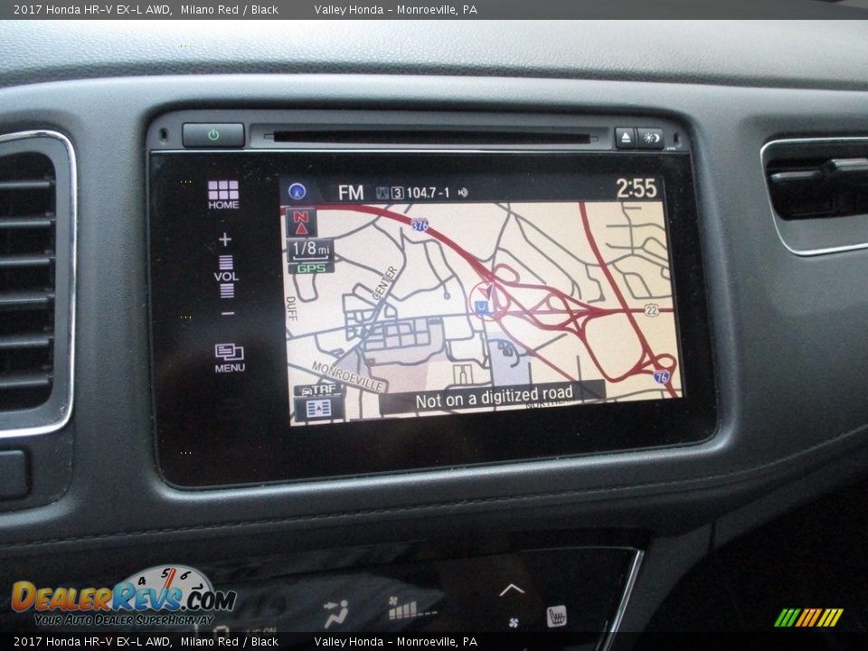 2017 Honda HR-V EX-L AWD Milano Red / Black Photo #16