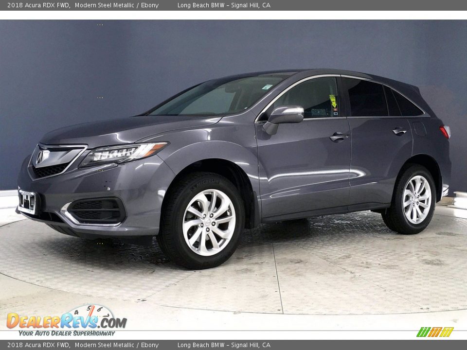 2018 Acura RDX FWD Modern Steel Metallic / Ebony Photo #12