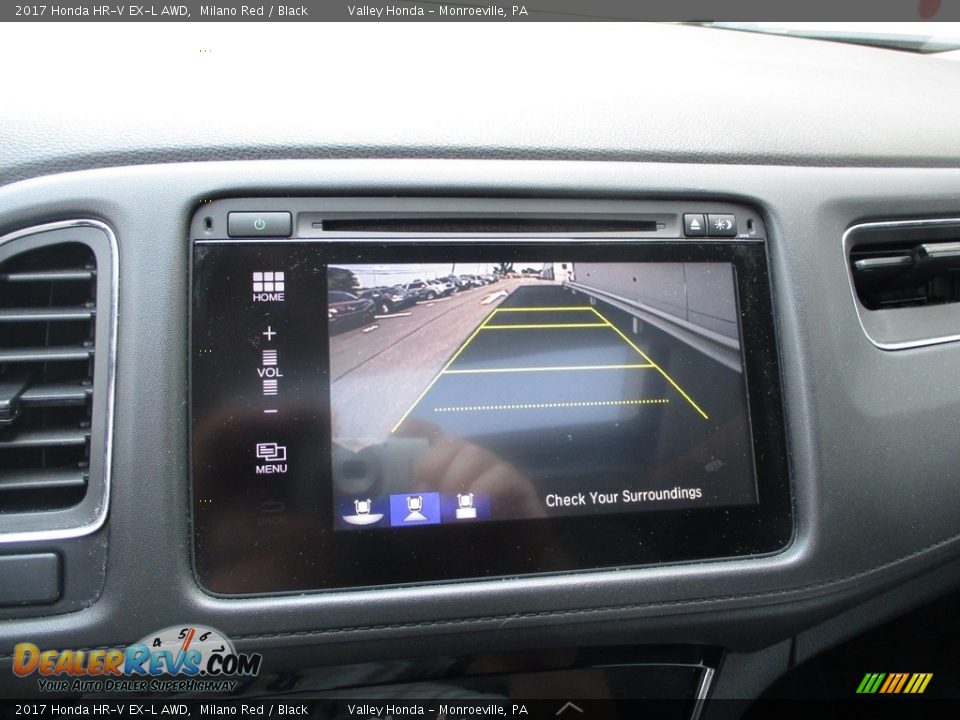 2017 Honda HR-V EX-L AWD Milano Red / Black Photo #17