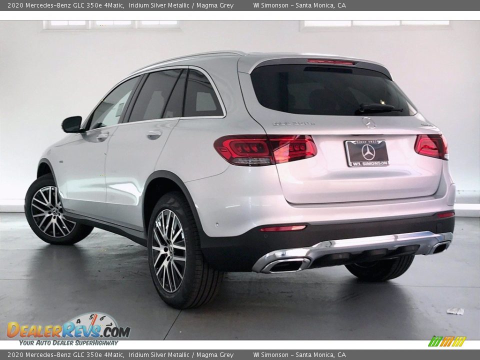2020 Mercedes-Benz GLC 350e 4Matic Iridium Silver Metallic / Magma Grey Photo #2