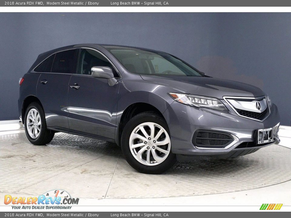 2018 Acura RDX FWD Modern Steel Metallic / Ebony Photo #36