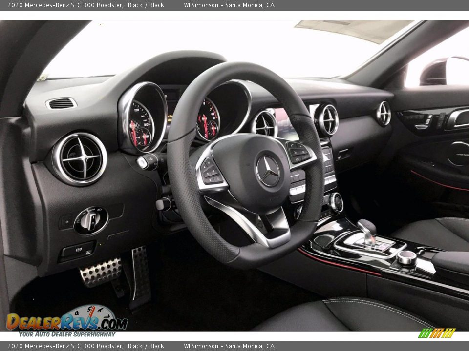 2020 Mercedes-Benz SLC 300 Roadster Black / Black Photo #4