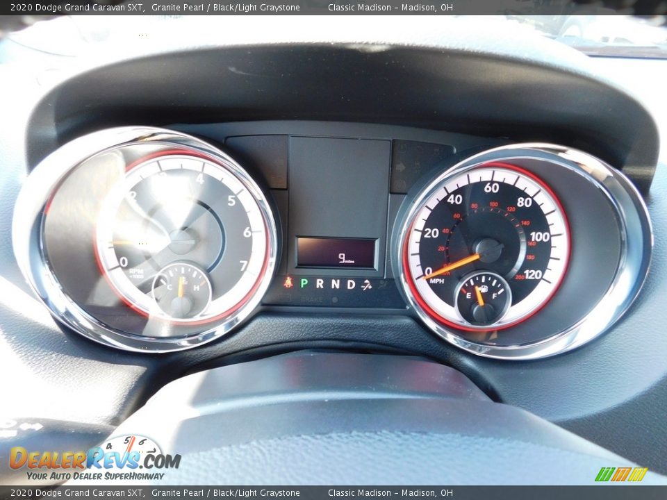2020 Dodge Grand Caravan SXT Granite Pearl / Black/Light Graystone Photo #12