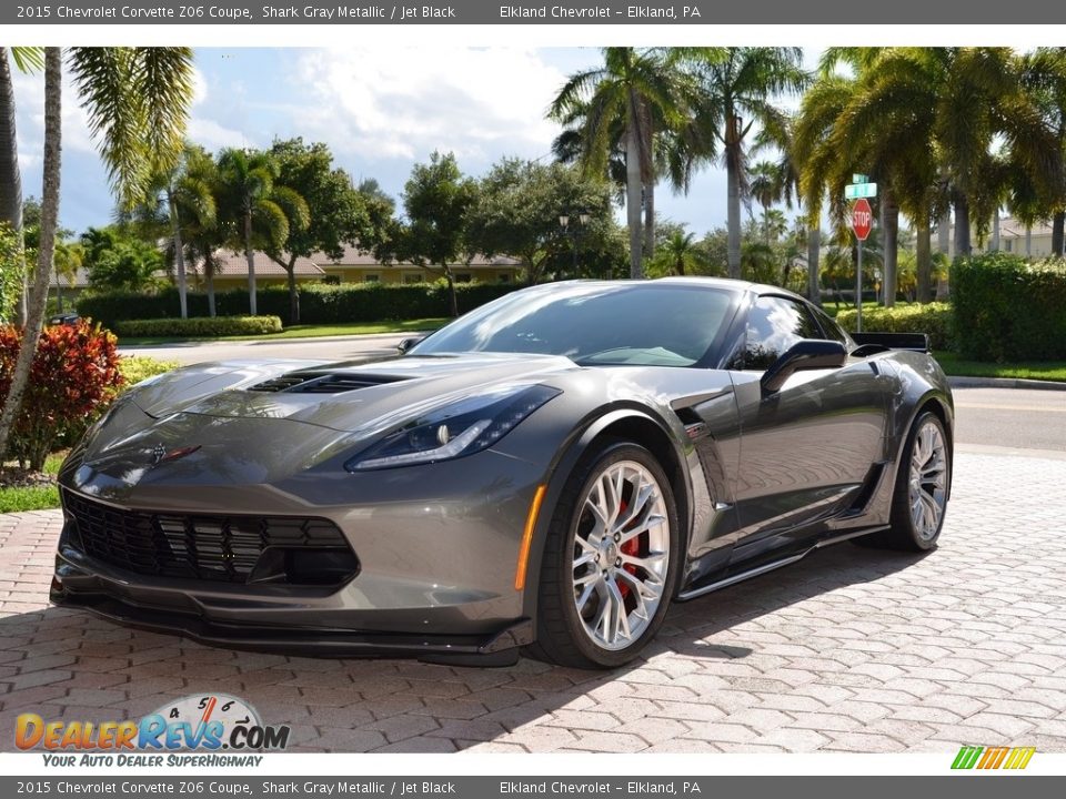 Shark Gray Metallic 2015 Chevrolet Corvette Z06 Coupe Photo #2