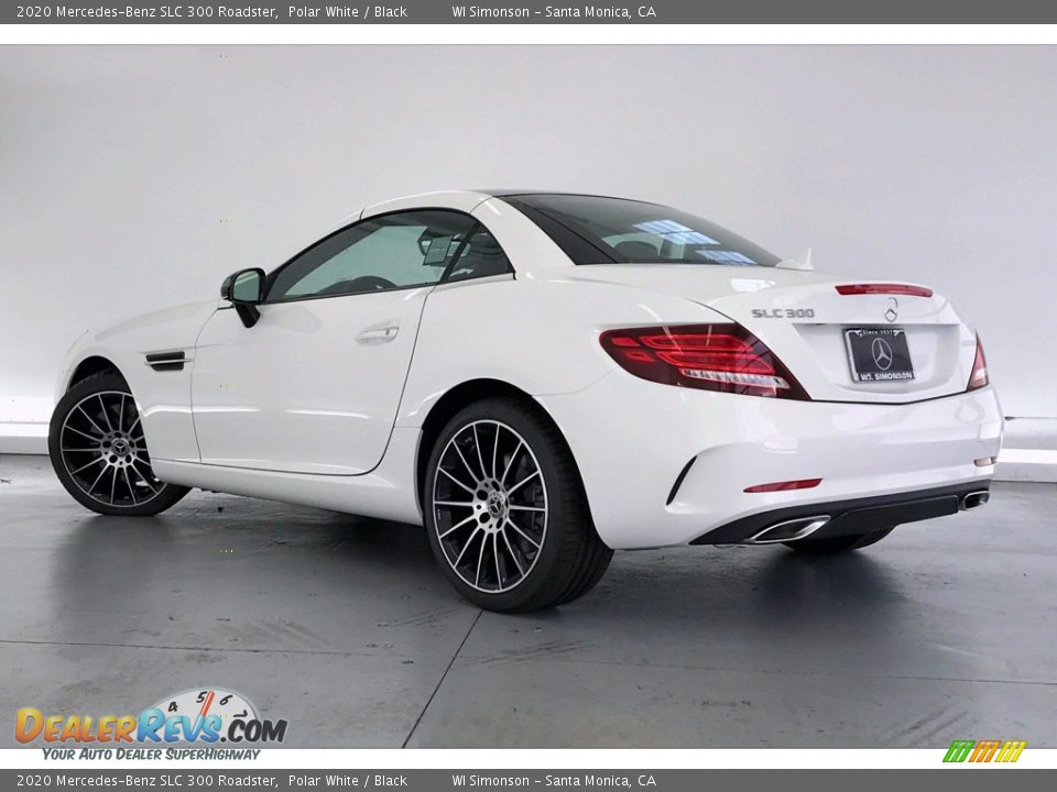 2020 Mercedes-Benz SLC 300 Roadster Polar White / Black Photo #2